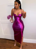 Purple Maxi Women Dress