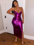 Purple Maxi Women Dress