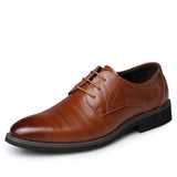 Merkmak Genuine High Quality Leather Mens Dress Shoes - armazonee Store